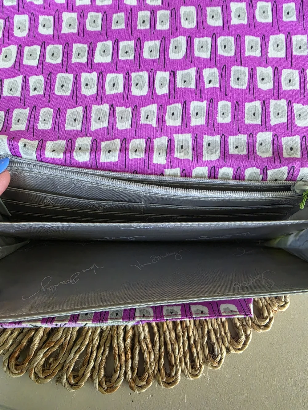 Vera Bradley Long Wallet - Picture 5 of 6